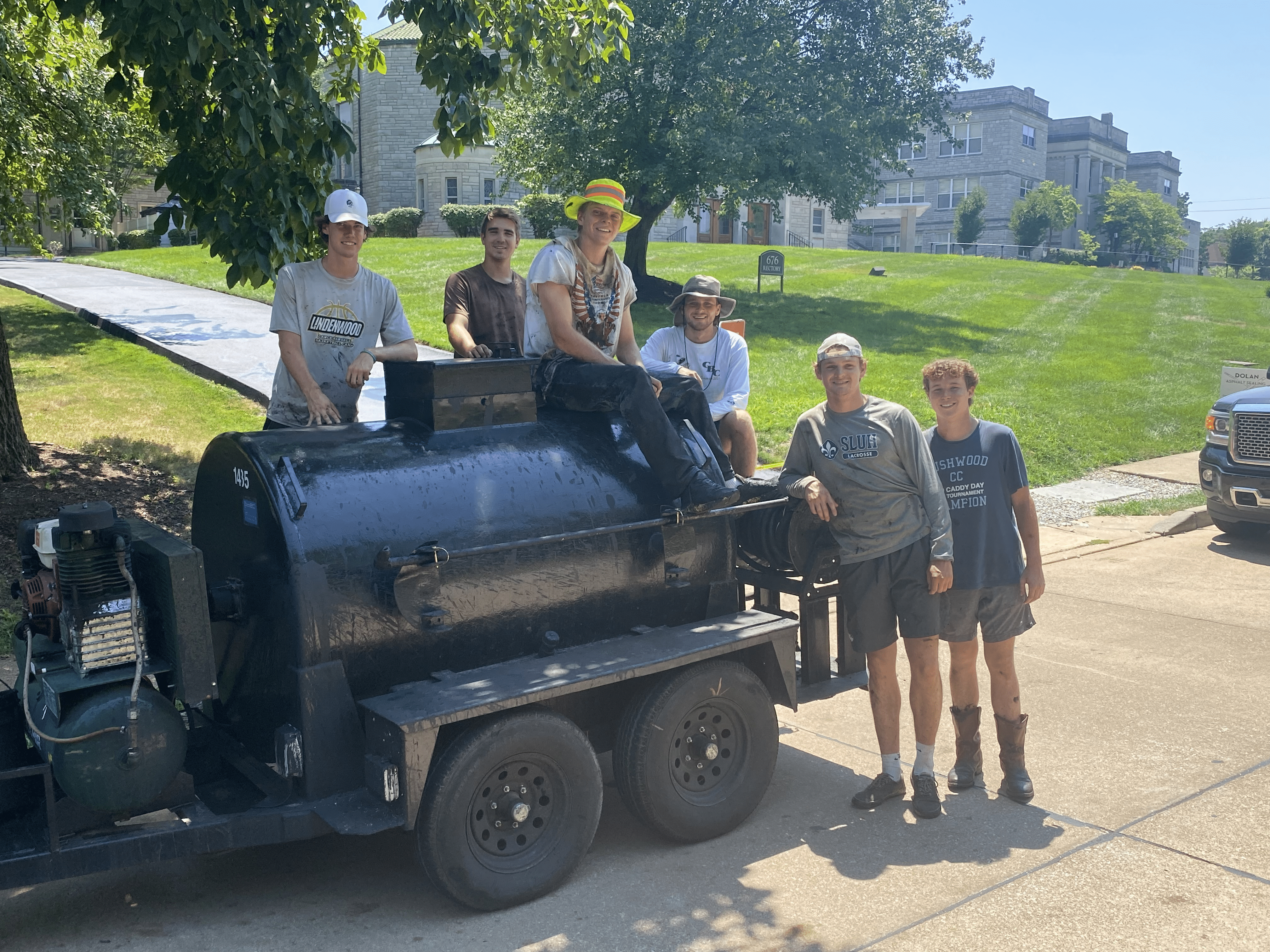 Dolan Asphalt Sealing Team